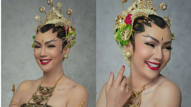 Kalina Ocktaranny Pamer Baju Pengantin, Siap Nikah Lagi?