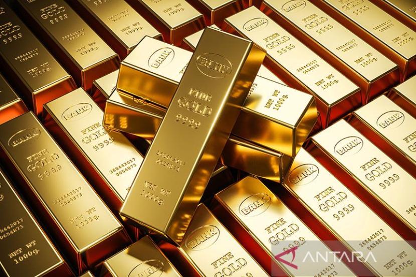 Harga Emas Antam Turun Jadi Rp 1,211 Juta per Gram