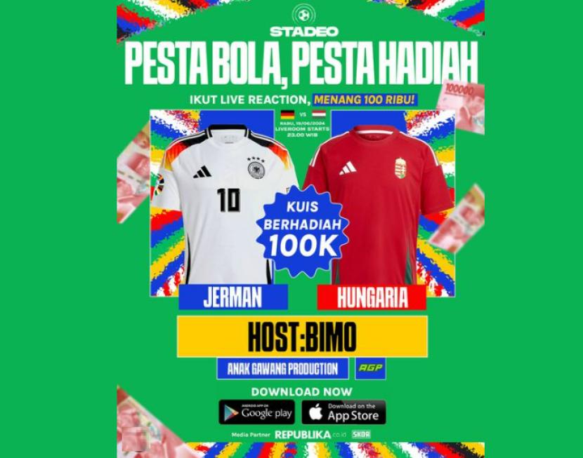 Live Room Stadeo: Pembahasan Lengkap Peluang Jerman Lolos Langsung ke 16 Besar Euro 2024