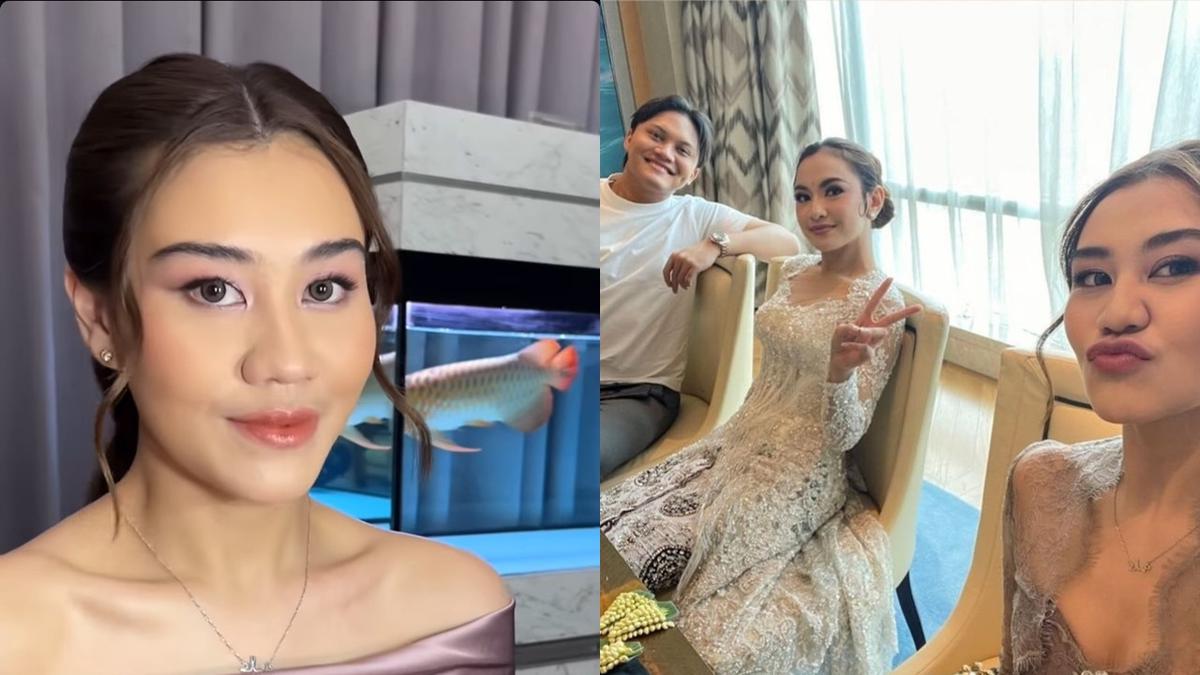 6 Potret Aaliyah Massaid Jadi Bridesmaid di Nikahan Mahalini, Bikin Pangling