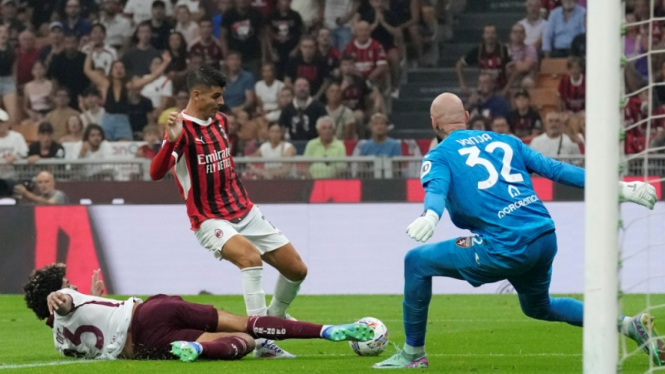 Alvaro Morata Bawa Warna Baru ke AC Milan