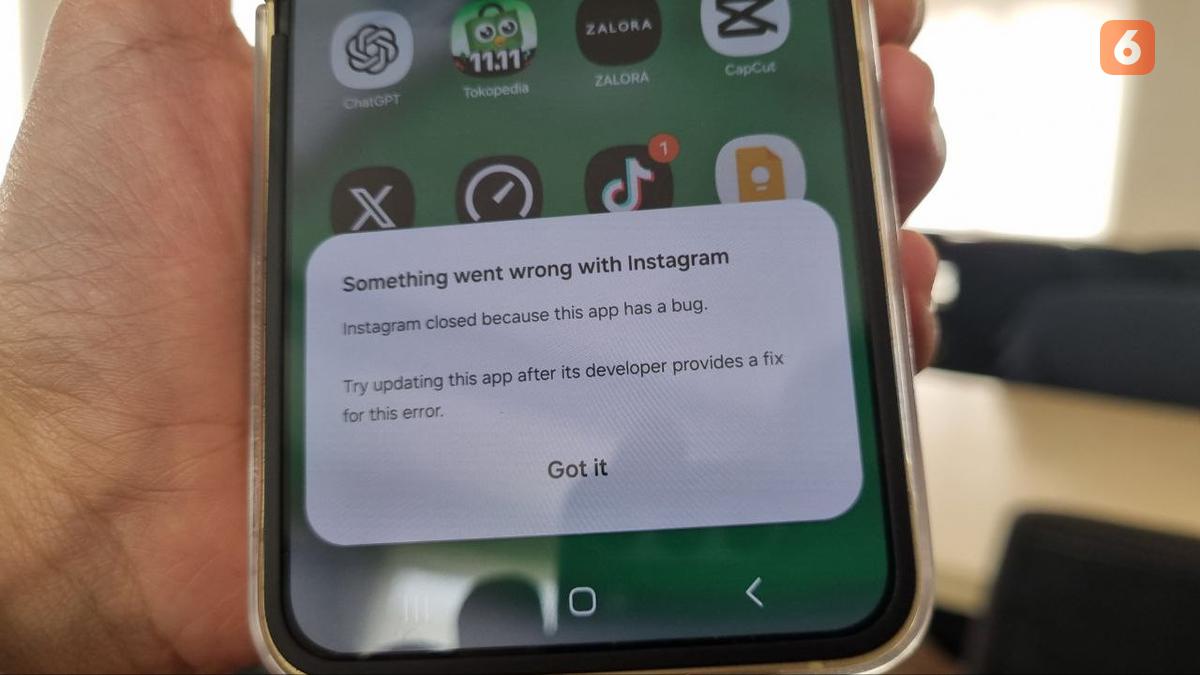 Instagram Down, Pengguna Keluhkan Tak Bisa Masukkan Musik ke Unggahan dan Aplikasi Terus Keluar