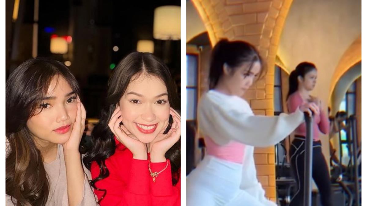 6 Potret Kebersamaan Fuji dan Rebecca Klopper, Nge-gym dan Dinner Bareng