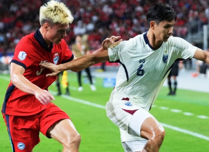 Hasil Piala AFF 2024: Dramatis di Menit Akhir, Thailand Sikat Singapura 4-2