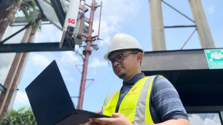 Telkomsel Akselerasi Lebih dari 200 BTS 5G di Surabaya, Kecepatan Maksimum Tembus 480 Mbps
