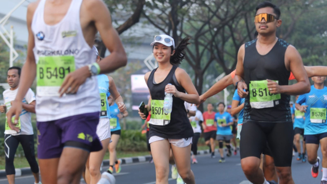 Marathon di Kondisi Cuaca Panas, Hidrasi dan Mineral Harus Diperhatikan Pelari