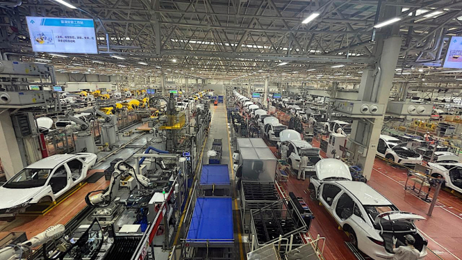 Canggihnya Pabrik Mobil Listrik GAC Aion yang akan Beroperasi di Indonesia