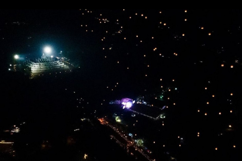 Tiket Festival Lampion Waisak Candi Borobudur Sold Out, Masyarakat Antusias!